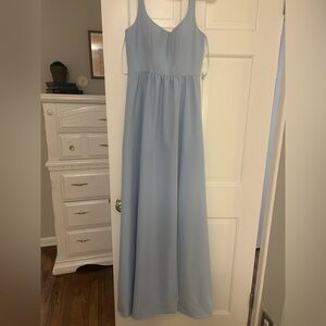 Revelry Crepe Dress - style Whitney - color periwinkle